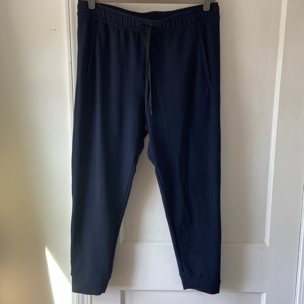 Mens NWOT navy joggers